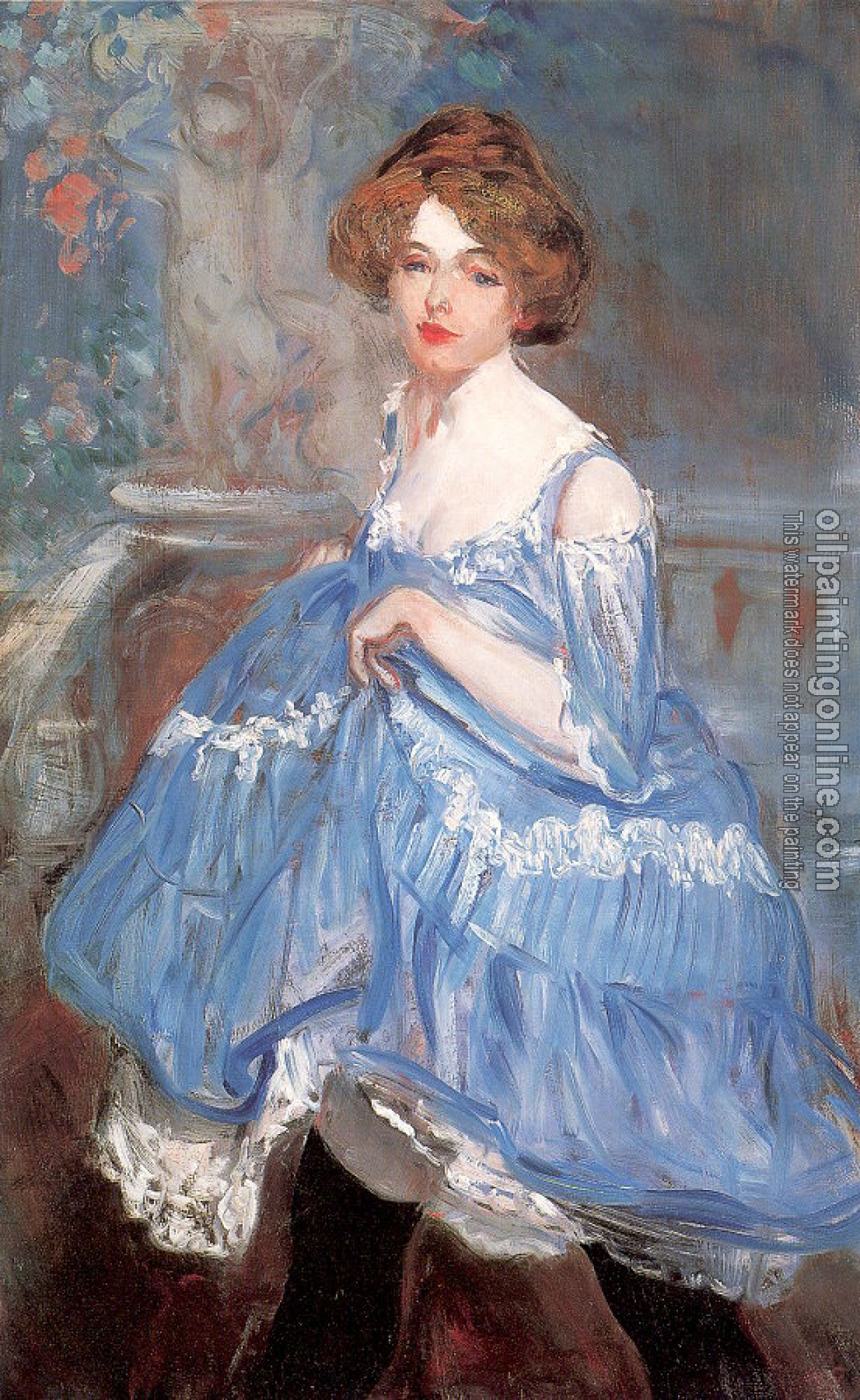 William James Glackens - Dancer in Blue